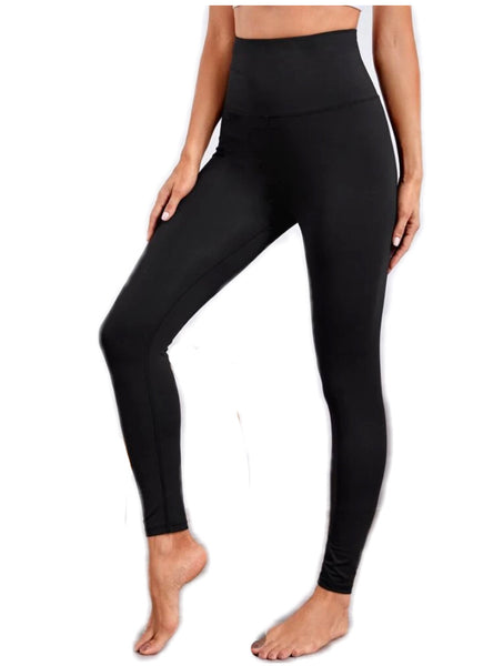 Black Cross Back LEGGINGS