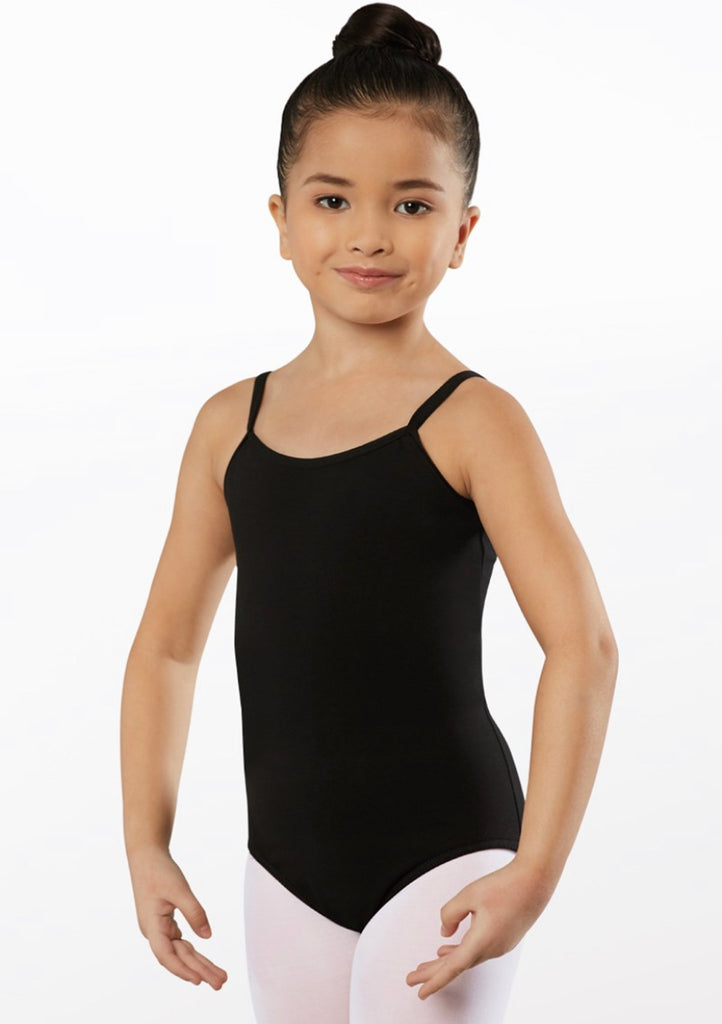 Camisole Leotard- Black